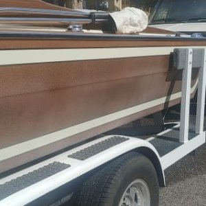 Sleekcraft Ski Boat - Remove Oxidation