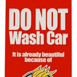 Do NOT wash Car mike phillips