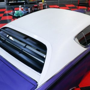 How to restore an original vinyl top mike phillips autogeek