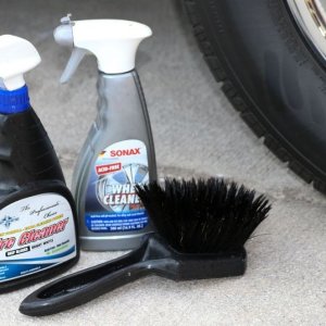 how to machine scrub tires with FLEX mike phillips autogeek