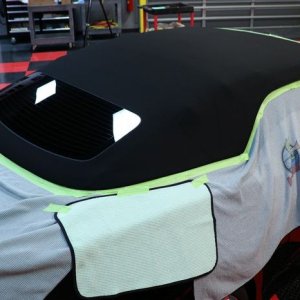 The correct way to apply RaggTopp Canvas Top Protectant to a canvas convert