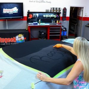 The correct way to apply RaggTopp Canvas Top Protectant to a canvas convert