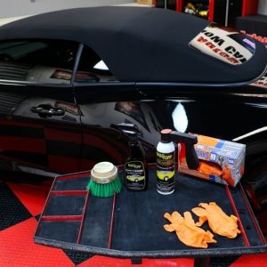 The correct way to apply RaggTopp Canvas Top Protectant to a canvas convert