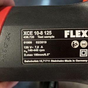 New FLEX XC Corded and Cordless Polishers
