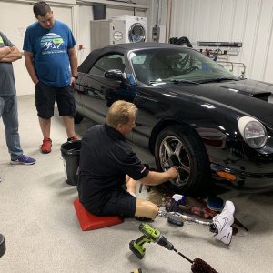Roadshow Car Detailing Class in Auburn Indiana Mike Phillips