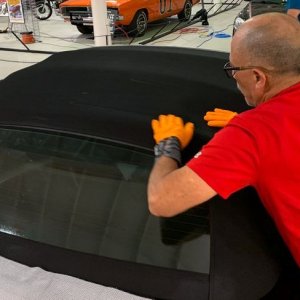 Clean Canvas Convertible Top RaggTopp Mike Phillips