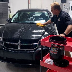 Water Beading Car Wash - makes water bead up