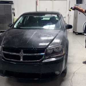 Water Beading Car Wash - makes water bead up