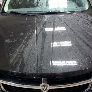 Water Beading Car Wash - makes water bead up