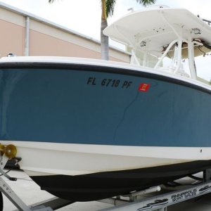Ceramic Coated Gel-coat after 8 months on the water