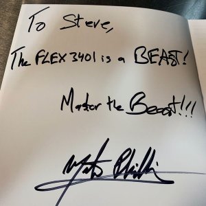 Why I call the FLEX 3401 the BEAST! by Mike Phillips