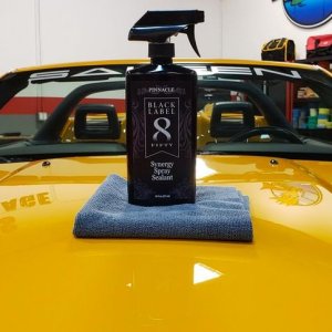 Review Pinnacle Black Label Synergy Spray Sealant