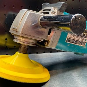 My first rotary buffer Makita 9207SPC Mike Phillips