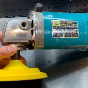 My first rotary buffer Makita 9207SPC Mike Phillips