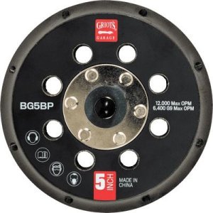 Griots G9 5 inch backing plate mike phillips