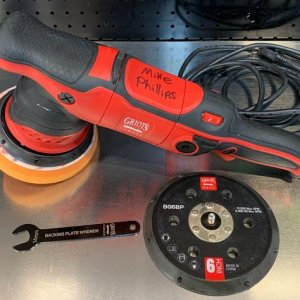 Griots G9 5 inch backing plate mike phillips