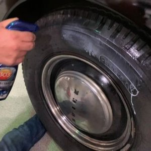 Tire Coatings versus Tire Dressings No Sling
