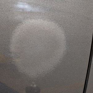 Burn through buff through strike through the clearcoat