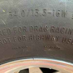 Tire Coatings versus Tire Dressings No Sling