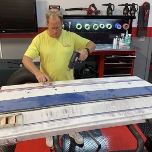 Gelcoat correction ceramic coating install mike phillips