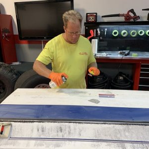 Gelcoat correction ceramic coating install mike phillips
