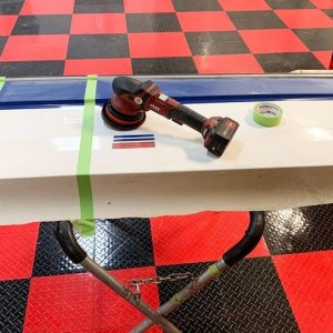 Gelcoat correction ceramic coating install mike phillips