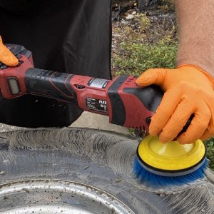 Ceramic Tire Coating Dressing Machine Scrubbing FLEX Mike Phillips