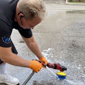 Ceramic Tire Coating Dressing Machine Scrubbing FLEX Mike Phillips
