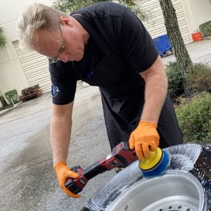 Ceramic Tire Coating Dressing Machine Scrubbing FLEX Mike Phillips