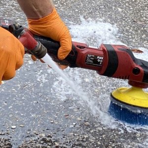 Ceramic Tire Coating Dressing Machine Scrubbing FLEX Mike Phillips