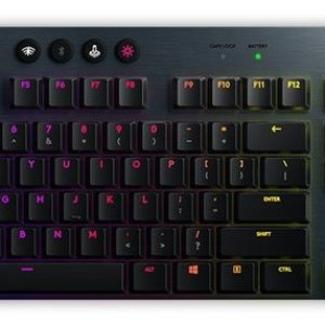Logitech - G915 LIGHTSPEED Wireless RGB Mechanical Gaming Keyboard with GL 