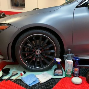 How to wash wheels and tires INSIDE without a water hose by Mike Phillips