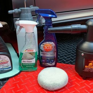 How to wash wheels and tires INSIDE without a water hose by Mike Phillips