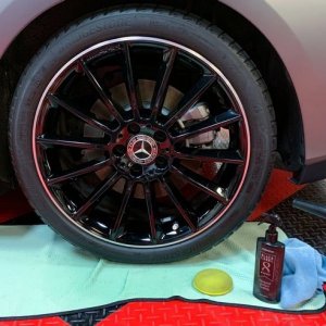 How to wash wheels and tires INSIDE without a water hose by Mike Phillips