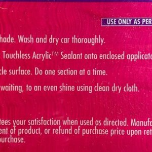 New Car Touchless Acrylic Clearcoat Sealant Mike Phillips