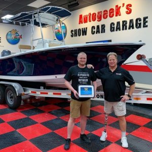 Gelcoat correction ceramic coating install mike phillips