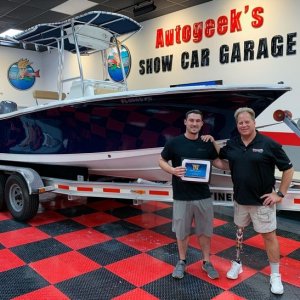 Gelcoat correction ceramic coating install mike phillips