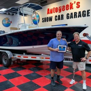 Gelcoat correction ceramic coating install mike phillips