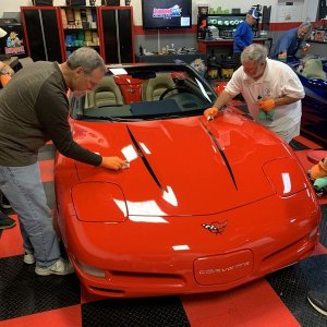 2020 Stuart Corvette Club Ceramic Coating Class with Mike Phillips