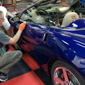 2020 Stuart Corvette Club Ceramic Coating Class with Mike Phillips
