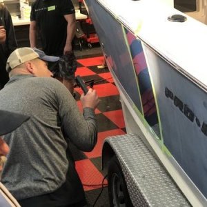 Gelcoat correction ceramic coating install mike phillips