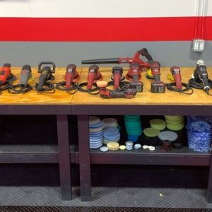 MEGA CAR DETAILING TOOLS BUFFERS POLISHERS MIKE PHILLIPS