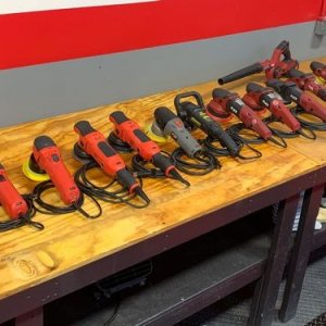 MEGA CAR DETAILING TOOLS BUFFERS POLISHERS MIKE PHILLIPS