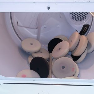 Washing drying foam buffing pads mike phillips autogeek
