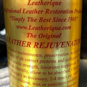 Review Letherique Leather Rejuvenator and Printine Clean
