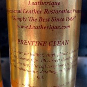 Review Letherique Leather Rejuvenator and Printine Clean