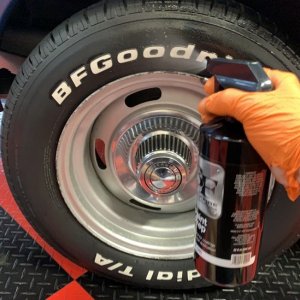 Review Tire Coating Pinnacle Black Label Tire Clear Coat No Sling No Mess