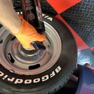 Review Tire Coating Pinnacle Black Label Tire Clear Coat No Sling No Mess
