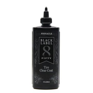 Review Tire Coating Pinnacle Black Label Tire Clear Coat No Sling No Mess