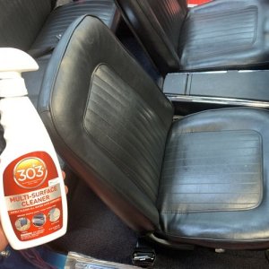 How to use 303 Aerospace Protectant to Restore Vinyl Seats Mike Phillips